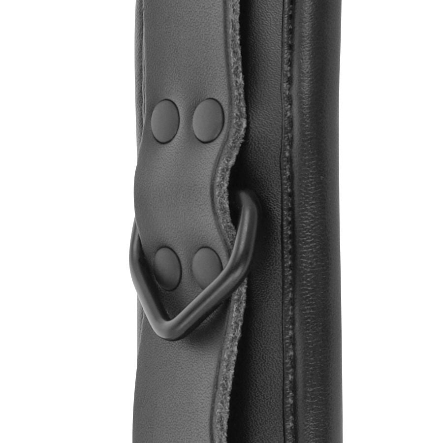 Darkness – Menottes et Collier en Cuir Noir