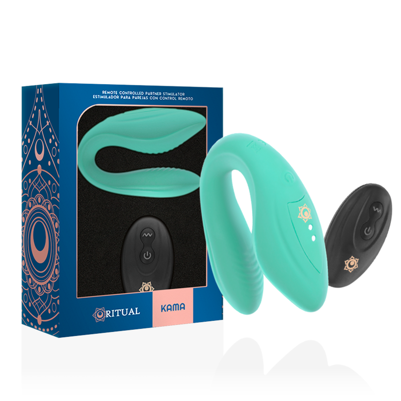 Rithual – Télécommande Kama Pour Couples Aqua