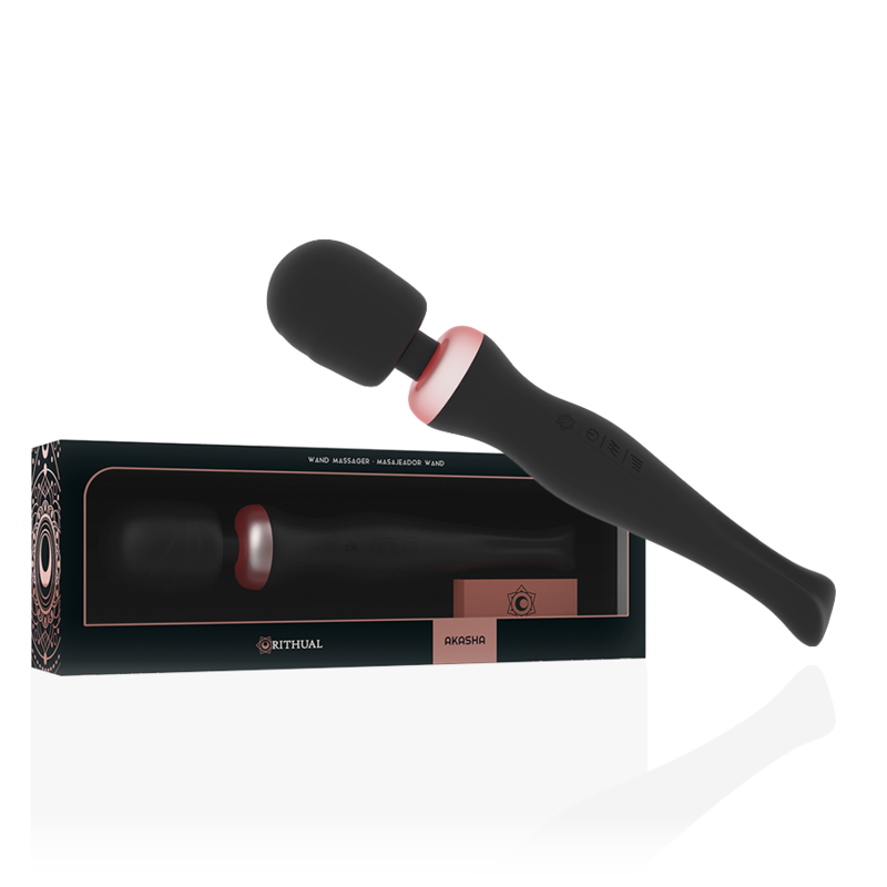 Rithual – Baguette Akasha Puissante Rechargeable 2.0 Noire