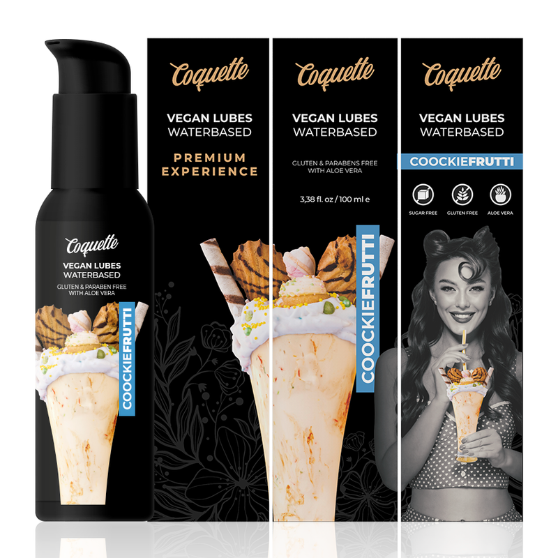 Coquette Chic Desire – Lubrifiant Vegan Premium Experience Cookiefrutti 100 ml