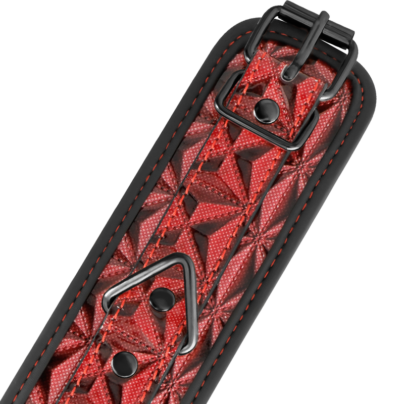 Begme – Menottes Premium Édition Rouge avec Doublure en Néoprène