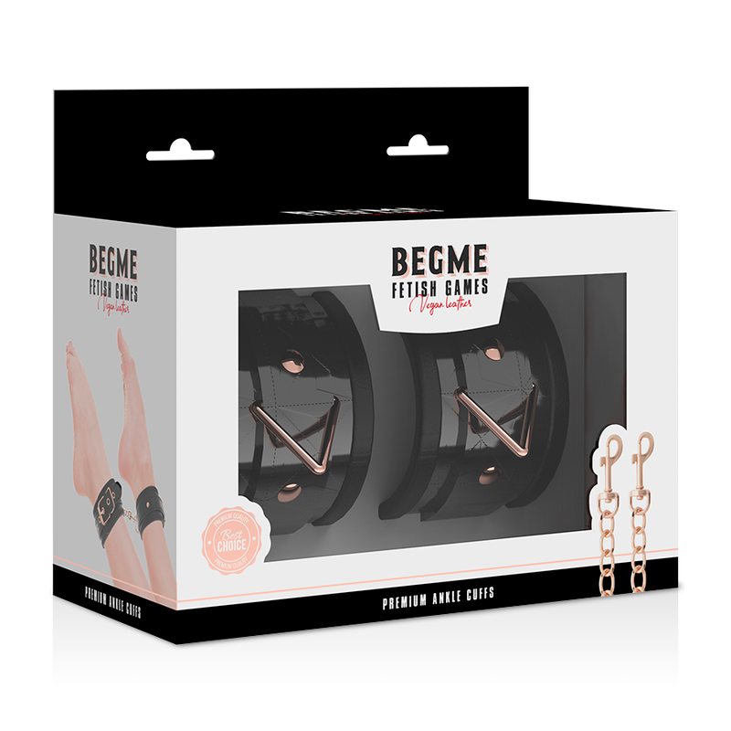 Begme – Black Edition Premium Menottes de Chevilles