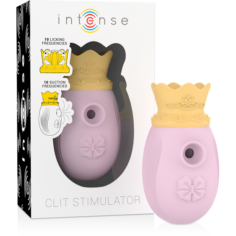 Intense – Stimulateur De Clitoris 10 Modes D’aspiration Et De Léchage – Rose