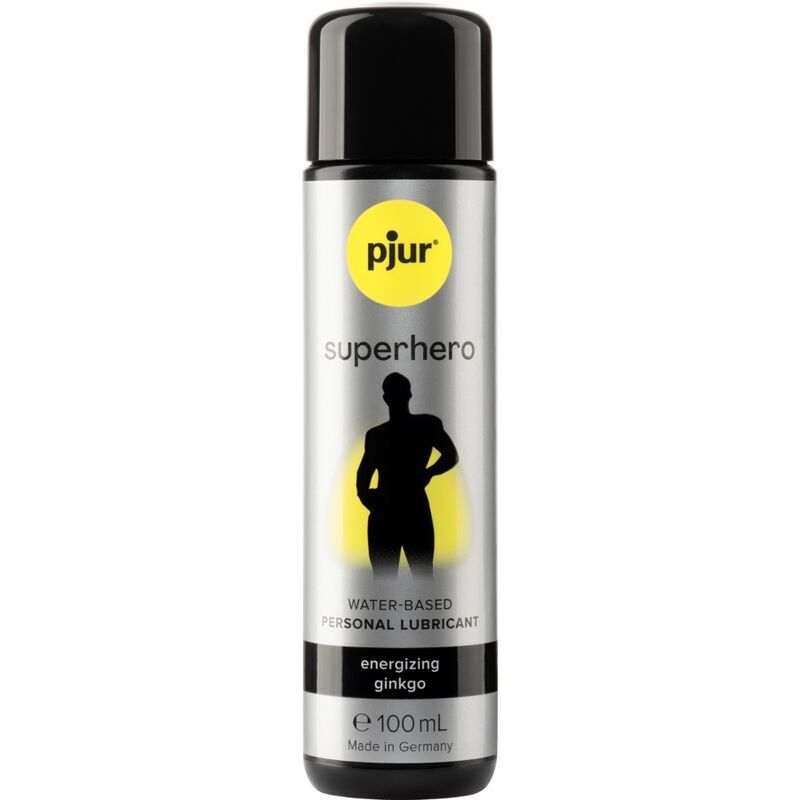 Pjur – Superhero Lubrifiant Énergisant au Ginkgo 100 ml