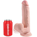 King Cock Plus – Pénis 3D 20,3 cm Double Densité