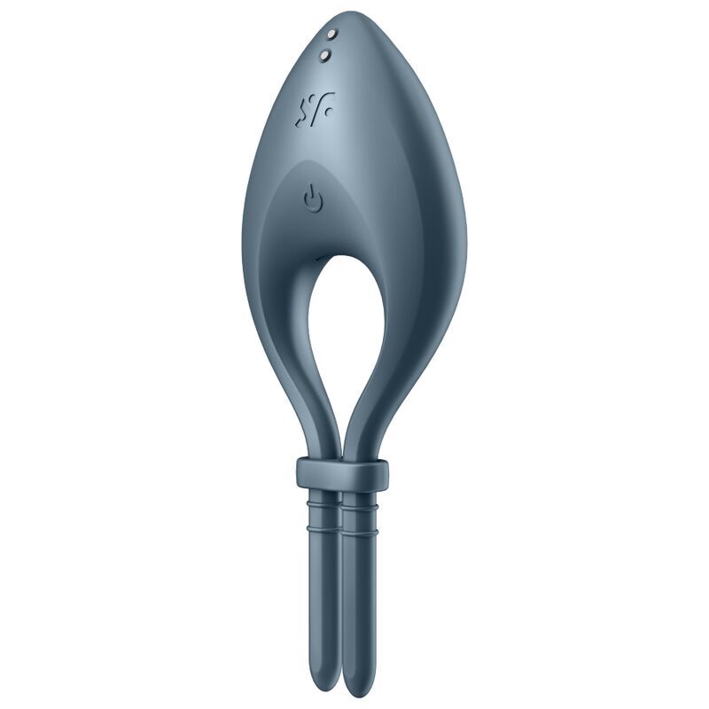 Satisfyer – Bullseye anneau vibrant connecté Gris
