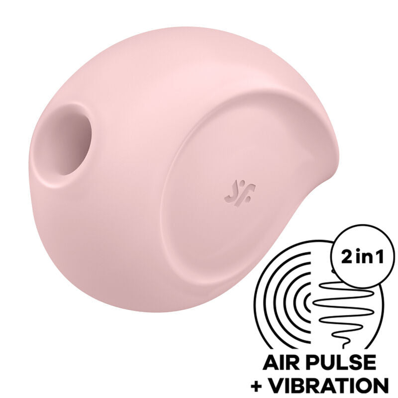 SATISFYER - STIMULATEUR ET VIBRATEUR D''IMPULSIONS D''AIR SUGAR RUSH ROSE