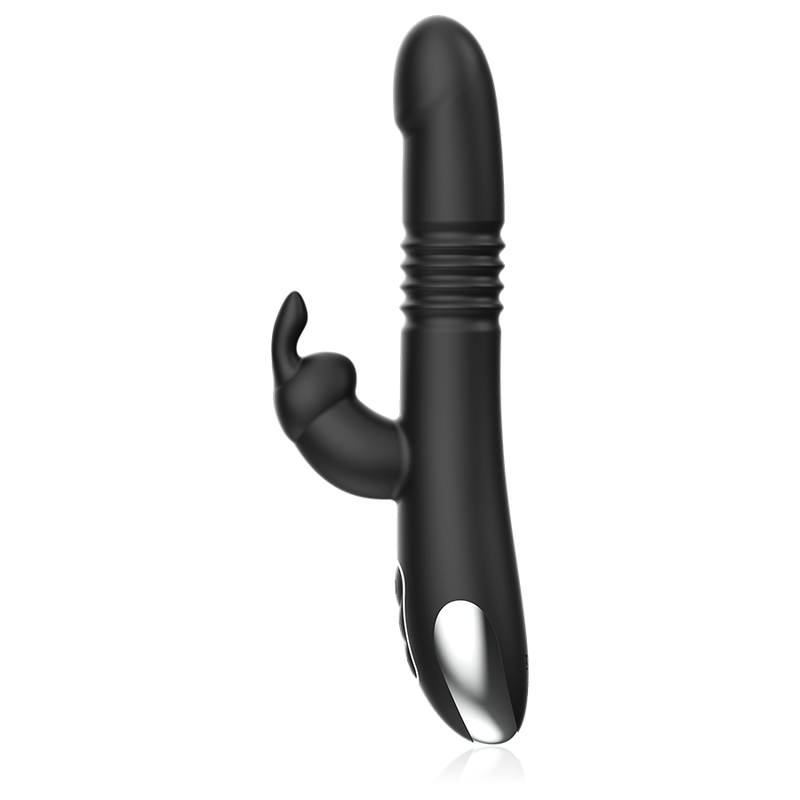 Black&Silver – Kenji Vibromasseur Rabbit Up & Down + Télécommande Watchme