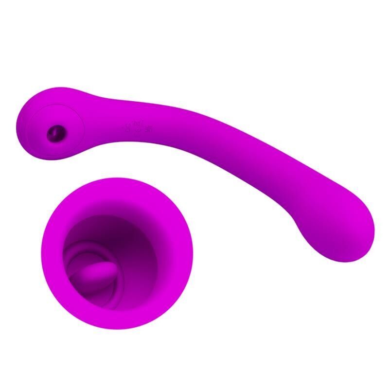 Pretty Love – Alex Vibromasseur et Stimulateur Clitoridien à Aspiration Lilas