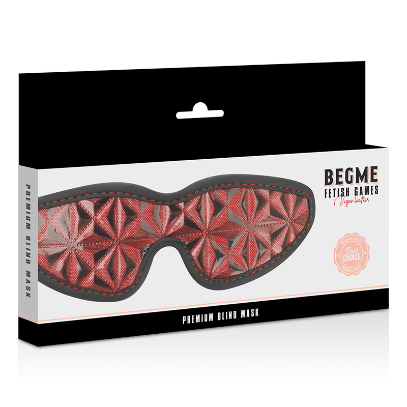 Begme – Masque Premium Édition Rouge avec Doublure en Néoprène