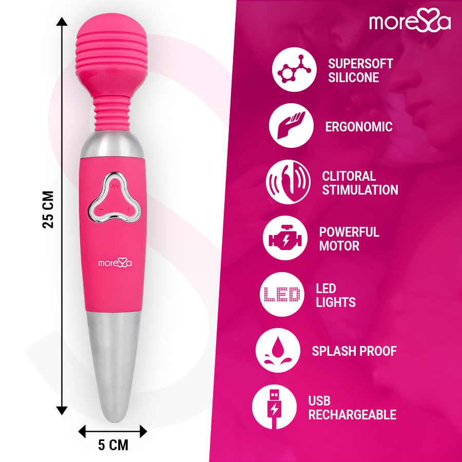 MORESSA - ODILON RECHARGEABLE EN SILICONE PREMIUM