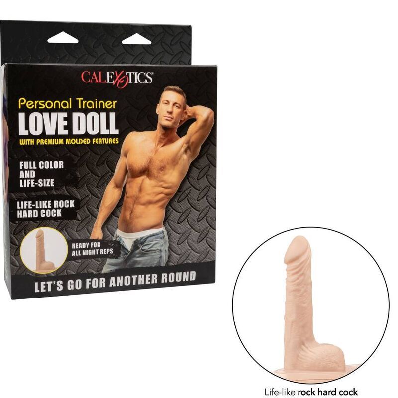 CalExotics – Personal Trainer Poupée Gonflable Masculine Pénis Réaliste