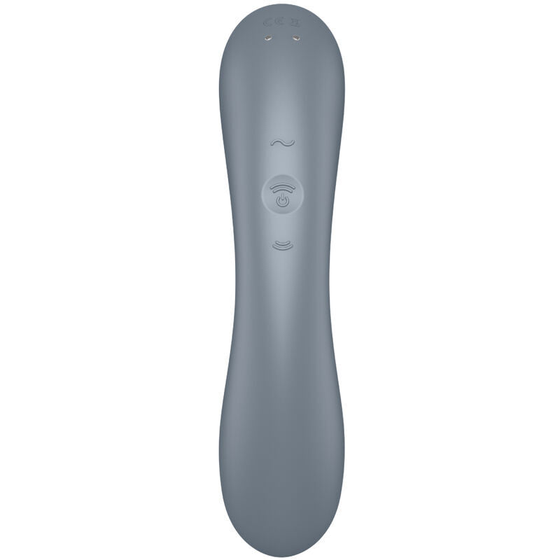 SATISFYER - CURVE TRINITY 1 AIR PULSE VIBRATION GRIS