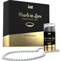 INTT Massage & Oral Sex – Perles Amoureuses avec Collier de Perles et Gel de Silicone