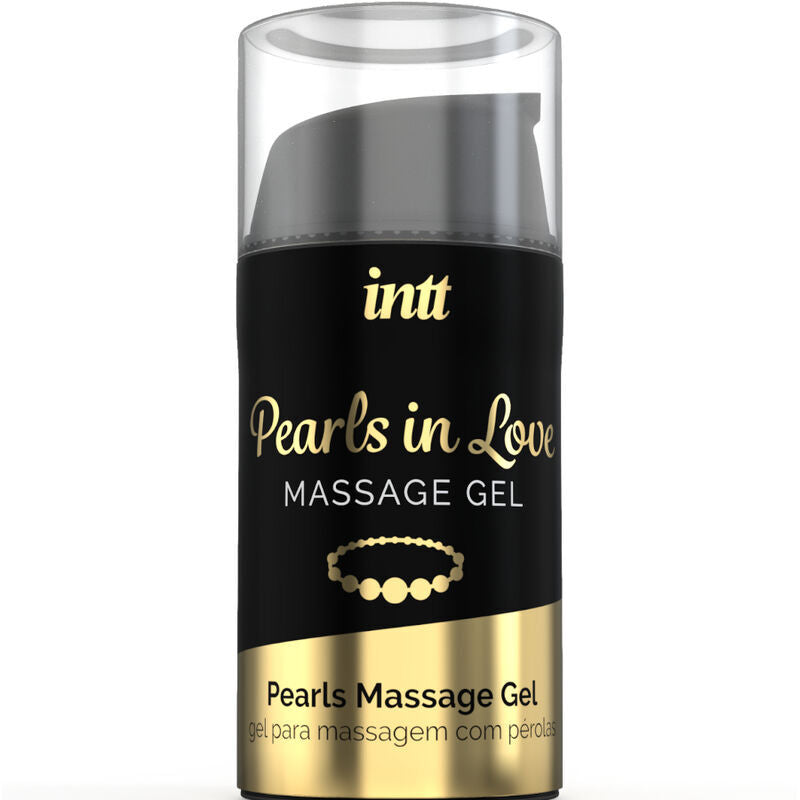 INTT Massage & Oral Sex – Perles Amoureuses avec Collier de Perles et Gel de Silicone