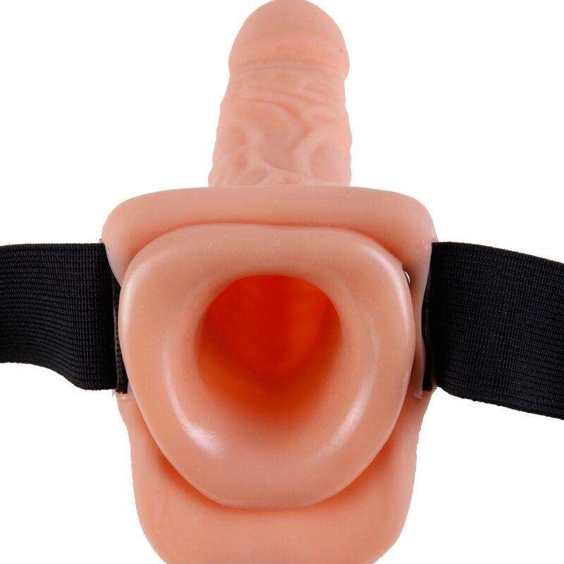 Fetish Fantasy – Harnais Réglable Télécommande Pénis Réaliste avec Testicules 17,8 cm